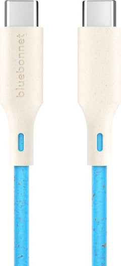 Bluebonnet Goods Quick Charge USB Cable, 4Ft, Blue