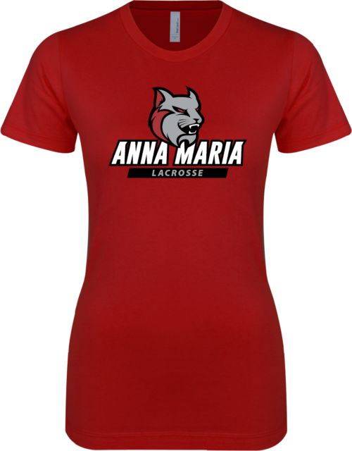 Anna Maria Next Level Ladies SoftStyle Junior Fitted Tee Lacrosse - ONLINE ONLY