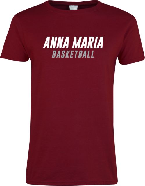 Anna Maria Ladies T Shirt Basketball Wordmark - ONLINE ONLY