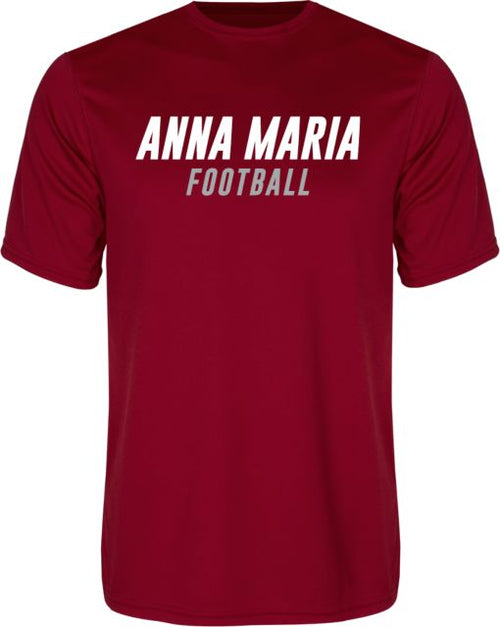 Anna Maria Performance Tee Football Wordmark - ONLINE ONLY