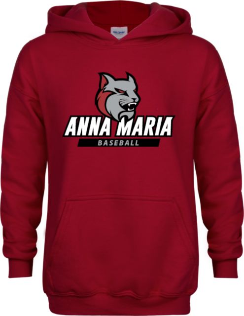 Anna Maria Youth Fleece Hoodie Baseball - ONLINE ONLY