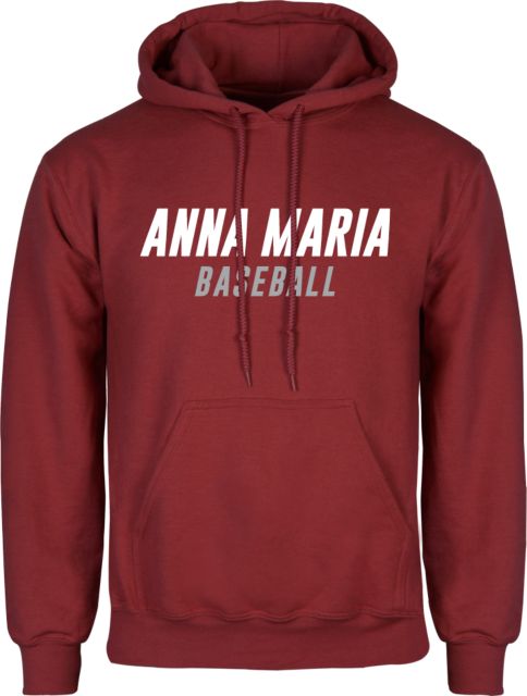 Anna Maria Fleece Hoodie Baseball Wordmark - ONLINE ONLY