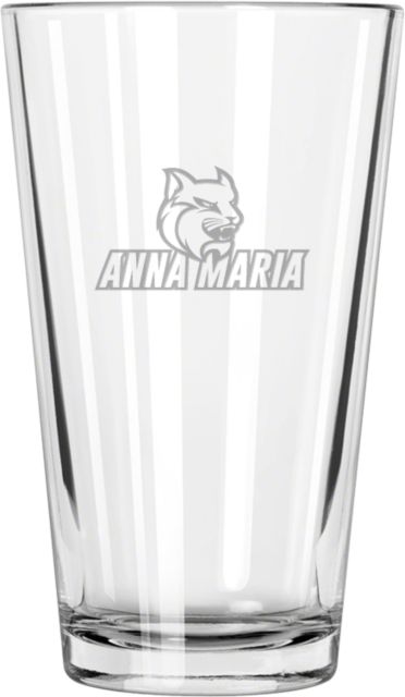 Anna Maria Libbey Pint Glass 16oz Primary Mark Engraved - ONLINE ONLY