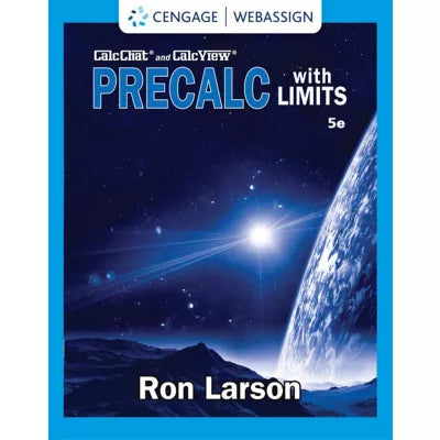 WebAssign for Larson's Precalculus with Limits, Single-Term Instant Access
